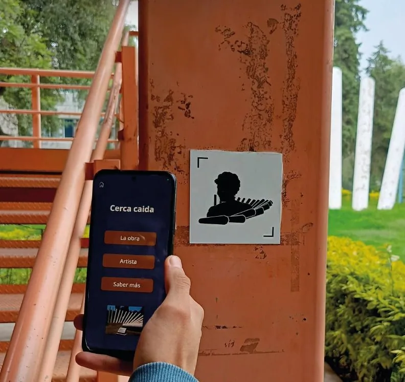 AR overlay in a physical space