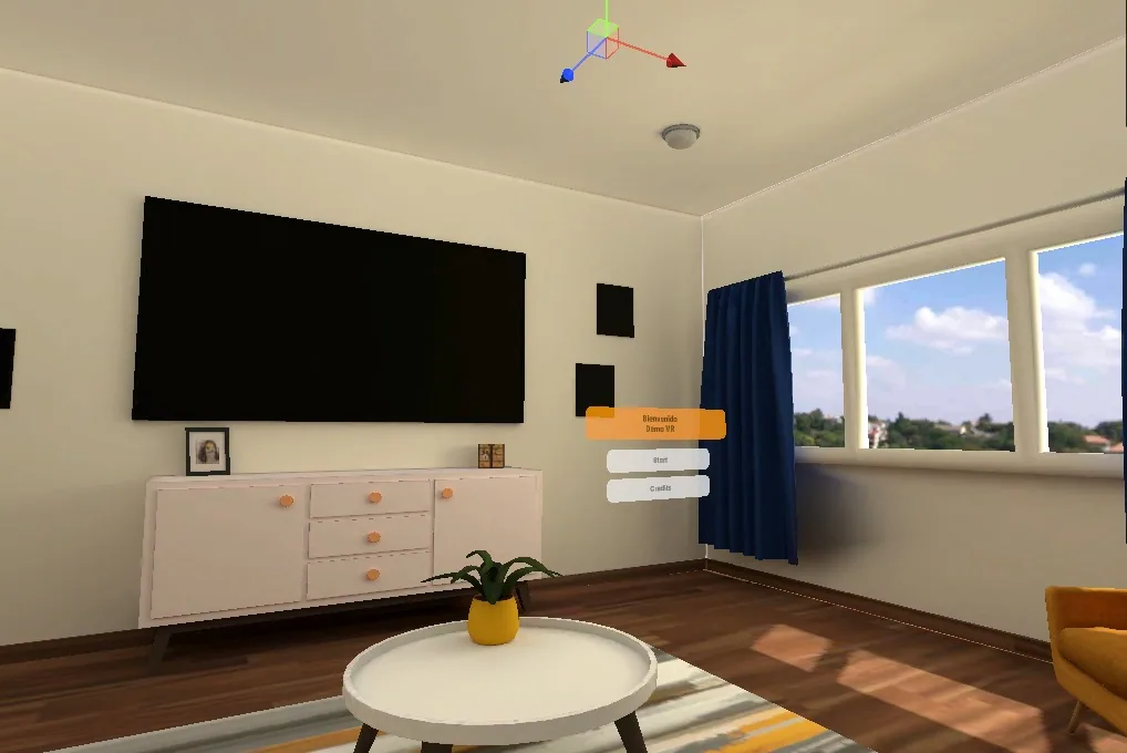 Interactive VR environment