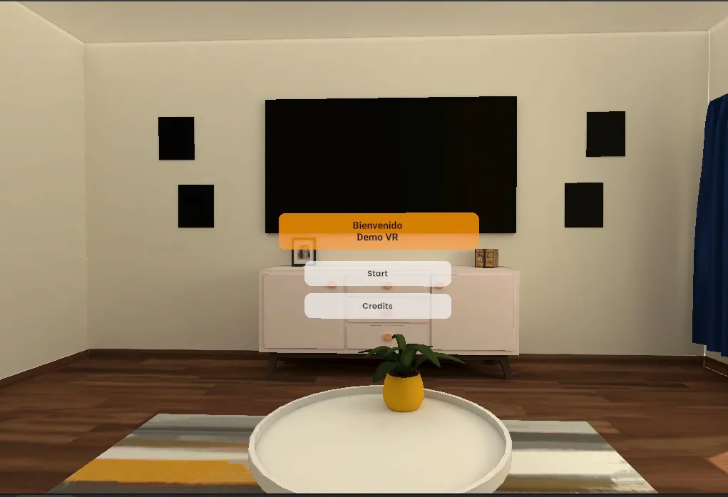 VR environment visualization